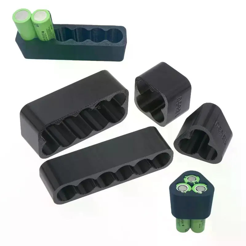 1/4Pcs 18650 Spot Welding Fixture Battery Fixed Lithium Battery Welding Fixture Spot Welding Fixed Assembly Bracket Qme