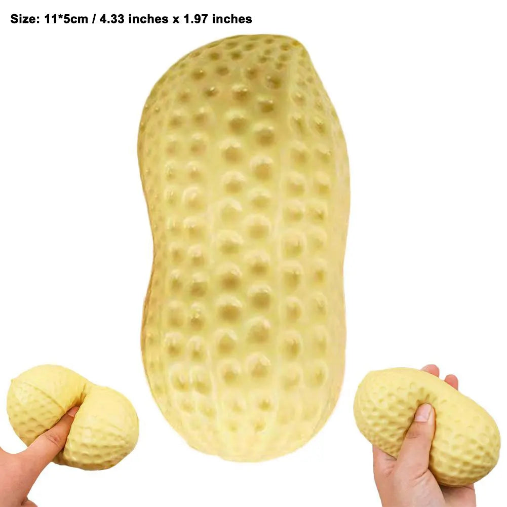 Dragon Fruit Squish Ball Squishy Squeeze Stress Reliever Fidget Qme Peanut
