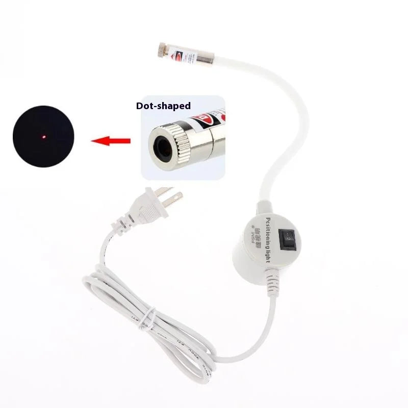 1Pcs FSM Positioning Light Point Work Light Laser Positioning Light Infrared Laser Light Accessory Qme Red point 5mw