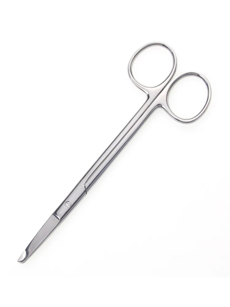 Stainless Steel Scissors Nurse Removal Sutures Crescent Qme