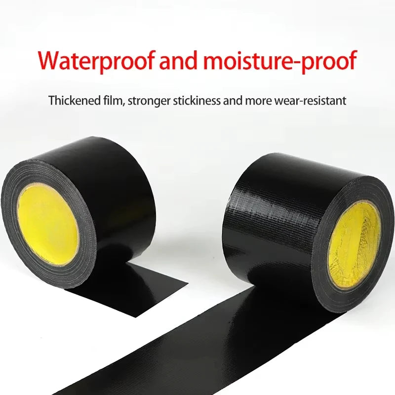 1roll Super Adhesive Fabric Duct Tape,Electric Bicycle Seat Repair, Tarpaulin Repair,tent Repair,blocks Water and Leaves No Glue Qme