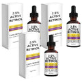 2.5% Retinol Anti-Aging Serum with Niacinamide - Firming, Brightening, Hyaluronic Acid Infused for Youthful Skin Qme black 30g