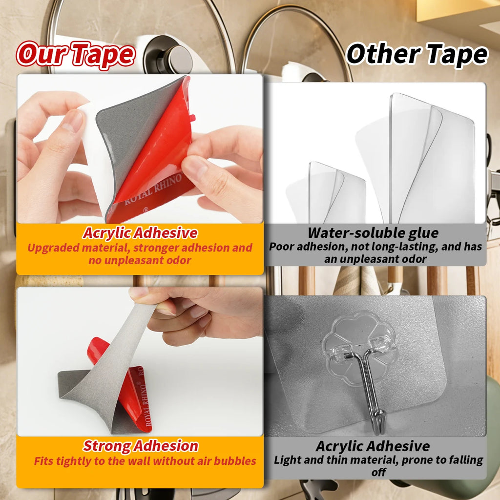 Heavy Duty Double Sided Adhesive Pads Durable Mounting for Car Holder GPS Rear Camera Mounting Tape Qme