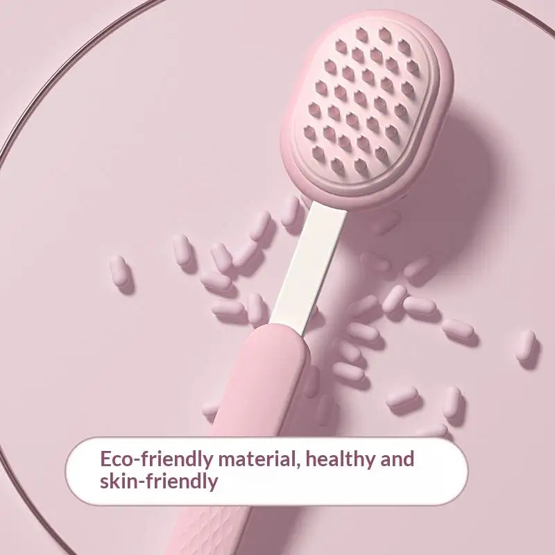 Adjustable Handheld Massage Stick Double Side Hanging Hole Meridian Qme