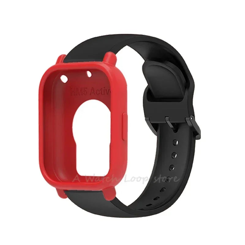 Silicone Case Strap Redmi Watch 5 Lite Active Repacement Bracelet