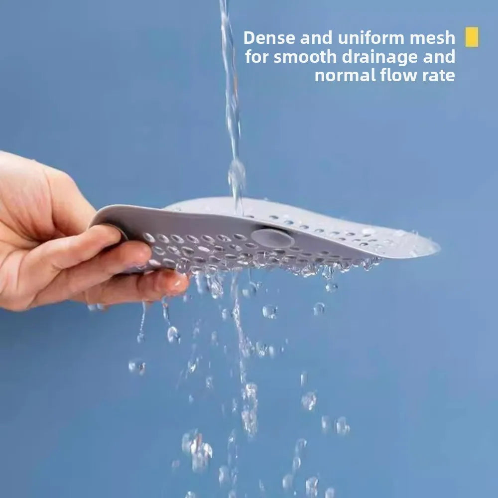 1/3/5pcs Multifunctional Silicone Hair Trap,Sink Drain Stopper Filter for Kitchen Bathtub Shower Floor Home Accessory Qme