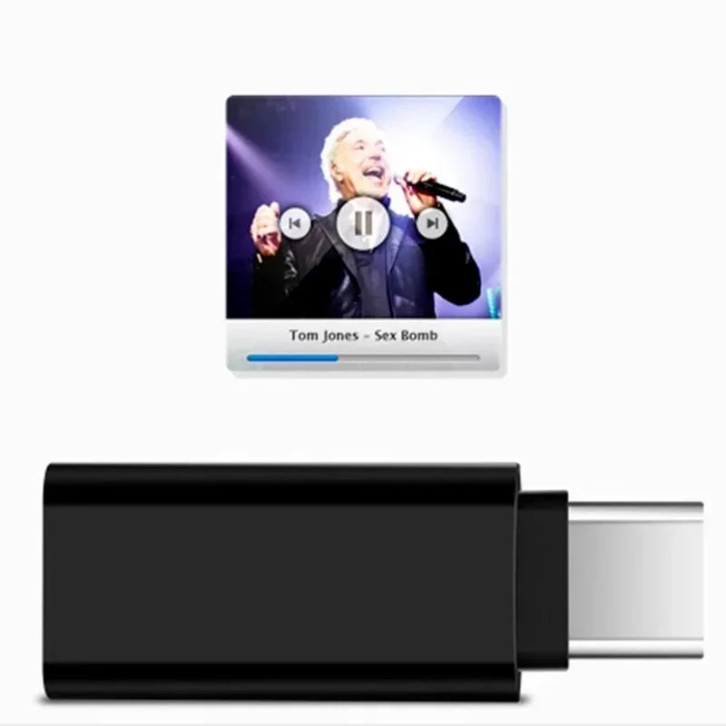 10pcs 3.5mm Jack to Type-C Converter, 3.5mm Headphone Aux Cable, USB C to Earphone Audio Adapter Cable Qme
