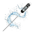 Stainless Steel Probe Type Household Food Thermometer Pen Type Milk Temperature Cooking Food Thermometer Qme White