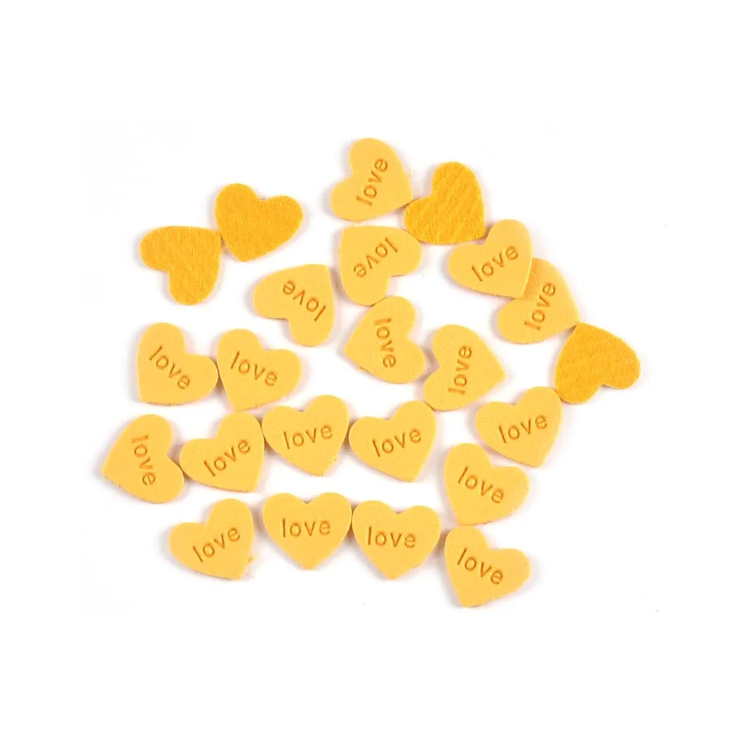 50pcs 14.5x13mm Mluticolor Heart Shaped Embossed Labels For Clothes Sewing Accessories DIY Crafts Kid Bag Garment Washable Tags Qme 3