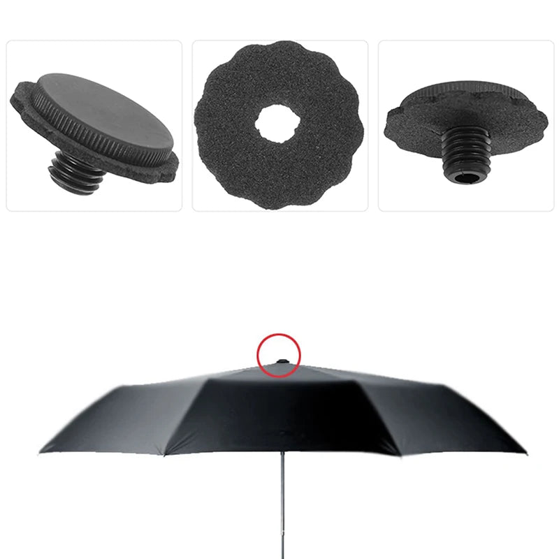 Folding Umbrella Cane Cap Tip Sun Accessories Replacement Protector Qme