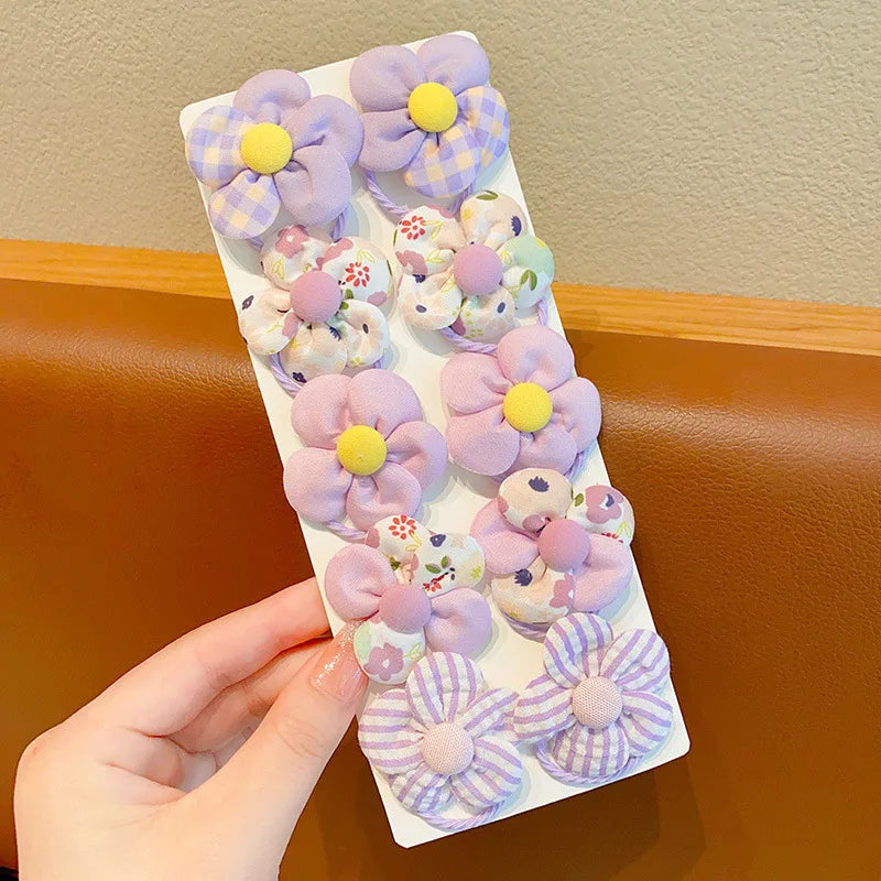 Hello Kitty Kuromi Hair Accessories: Gentle on Hair, Great Elasticity, Rubber Bands, Student Hair Ties, Hair Bands Qme 18
