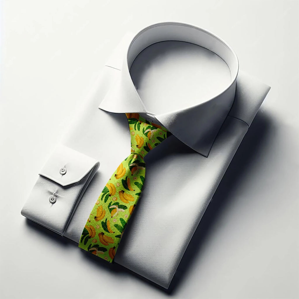 Funny Cartoon Fruit Printed Tie Men's Suit Personality Business Qme