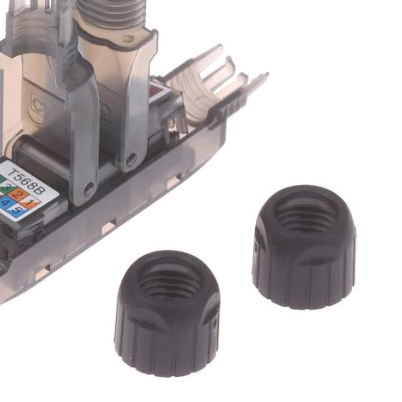 Toolless Network Cable Joiner Extension Adapter Secure Easy Use Qme