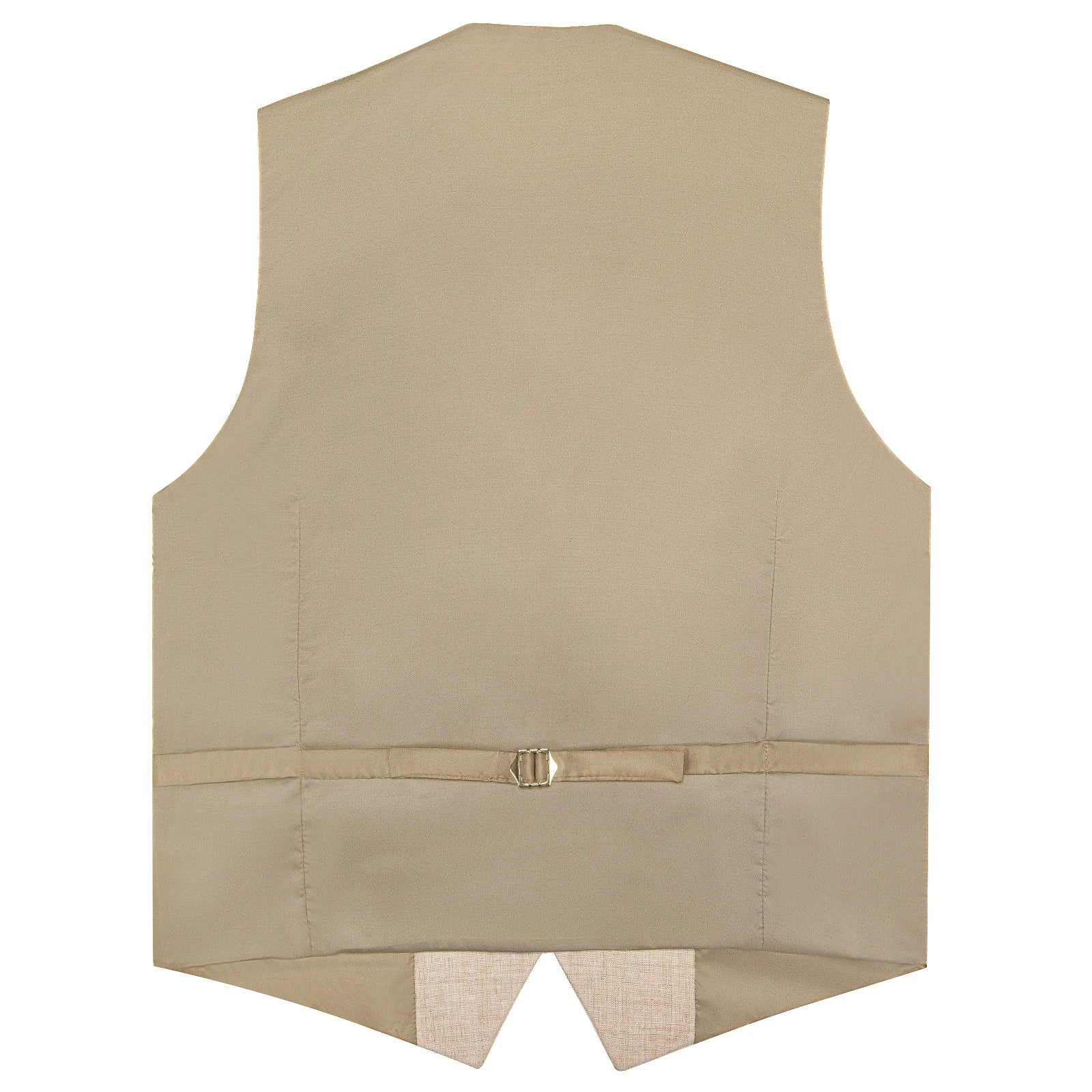 Men's Solid Formal Suit Vest – V-Neck Adjustable Back Belt Button Closure, for Weddings, Business and Casual Occasions Qme