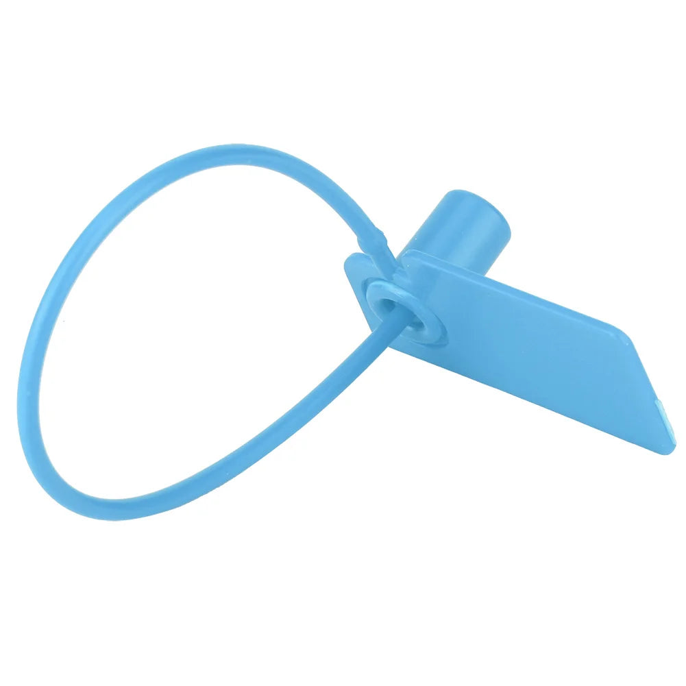 100Pcs Disposable Cable Labels Self Locking Cable Ties Identification Mark Tags Anti Theft Wire Marker Tags Set Qme
