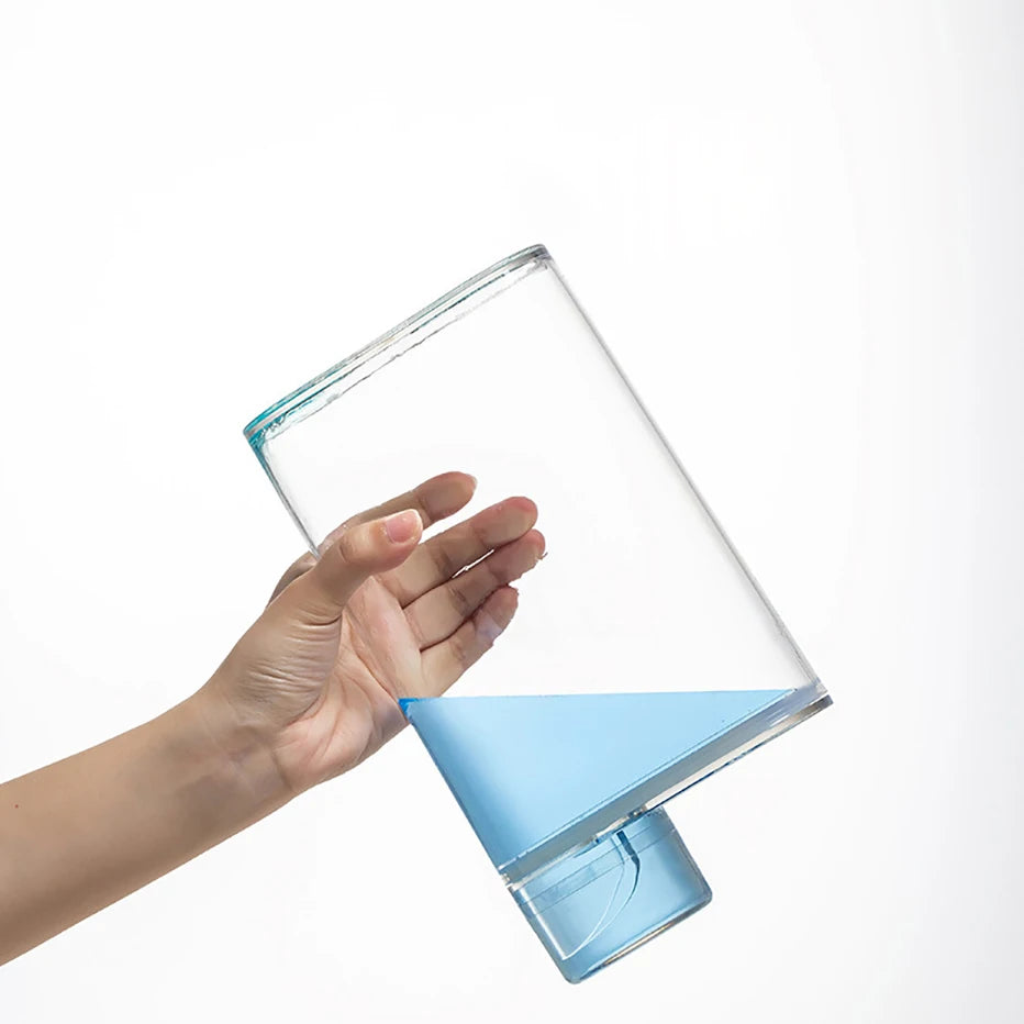 Transparent Laundry Detergent Dispenser Bottle Sealed Tank for Detergent Powder Bleach Softener Laundry Room Organization Qme
