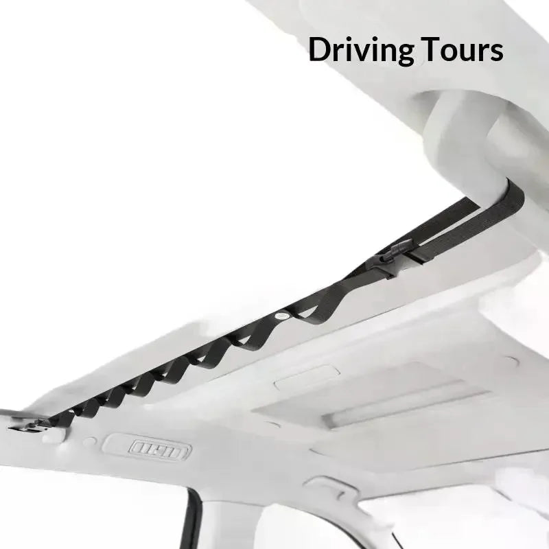 Car Clothes Drying Rope, Multi-functional Hanging Hanger For Vehicle Rear Seats, Storage And Fixing Hook Qme