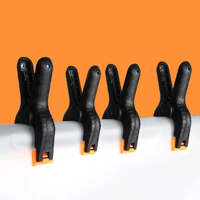 10 Spring Clamps Heavy Duty Plastic Background Muslin Canvas Paper Qme