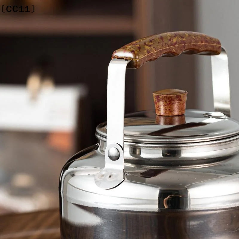 Thickened Stainless Steel Non Magnetic Kettle Home Use Suitable Qme