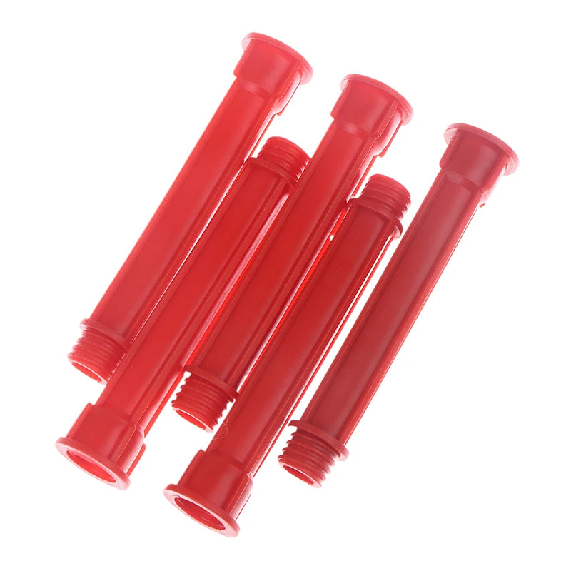 5 Home Caulking Nozzle Tips Plastic Extension Tubes Caulk Applicator Qme