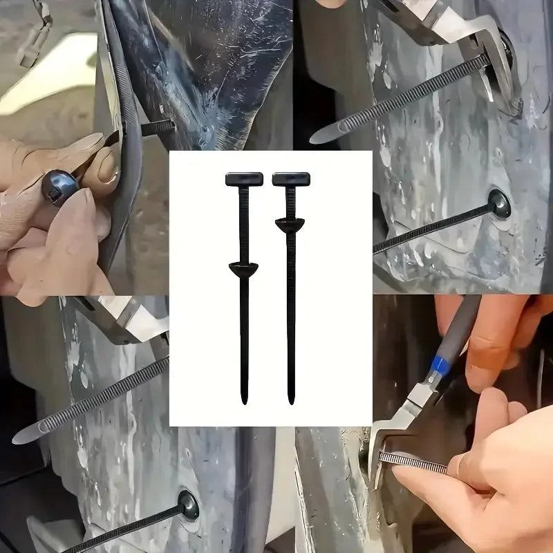 Multi Functional Zip Ties, Snap Fasteners, Through Nails, Fixed Engine Floor, Fender Lining, Mudguard, Trunk Cover, Etc Qme