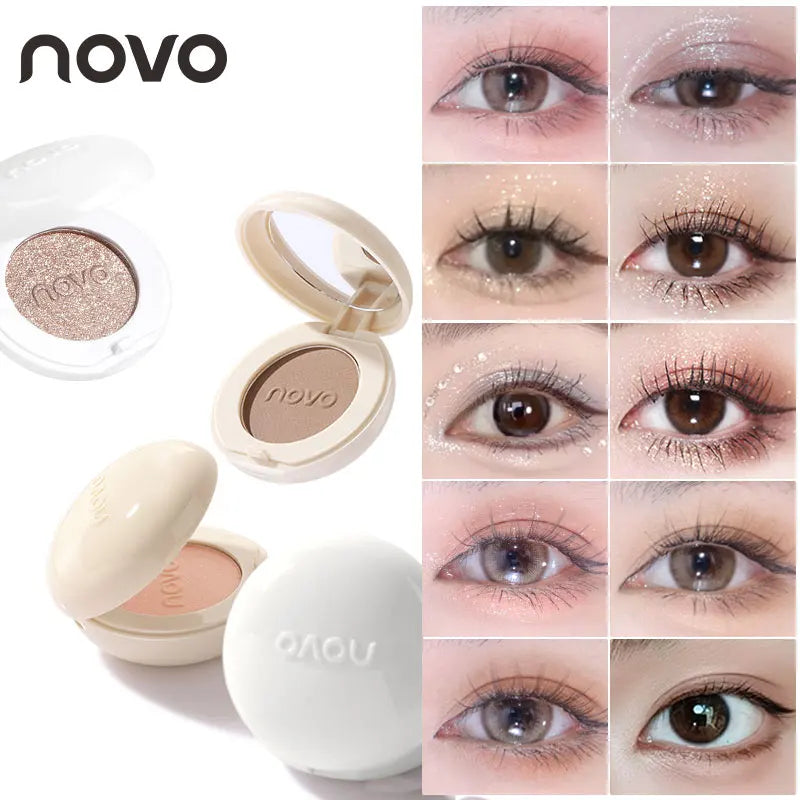 Single Glitter Eyeshadow Lightweight Matte Long Lasting Smudge Proof Qme