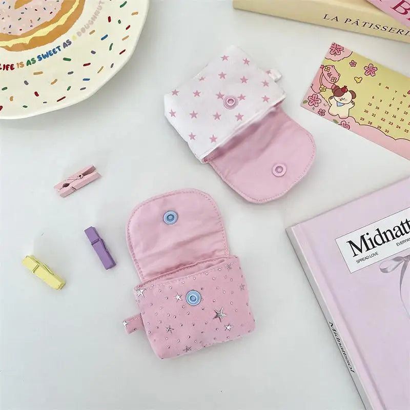 Mini Earphone Storage Bag Bluetooth Headset Case Key Pouch Dustproof Qme
