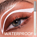 Matte Liquid Eyeliner Waterproof Long Lasting Eye Pencil White Liner Qme 03