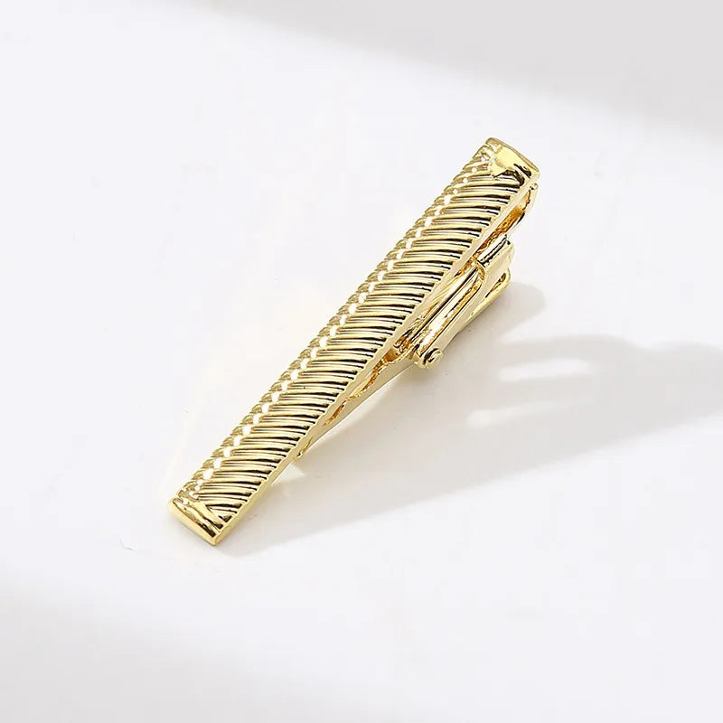 4CM Tie Clips for Men Tie Kit Pin Firm Men's Tie Clip LD08 Qme 10