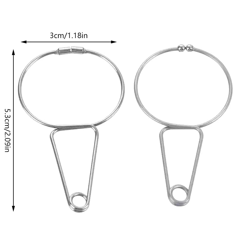 Magnetic Ear Acupuncture Point Clamp Points Chart Stainless Steel Qme