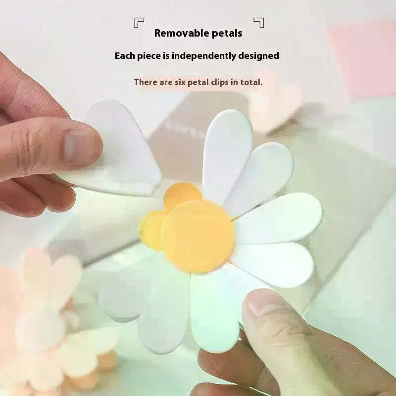 Flower Magnetic Clip Creative Kitchen Gadget Multifunctional Snack Sealer Food Storage Unique Petal Clip Cute Home Fridge Magnet Qme