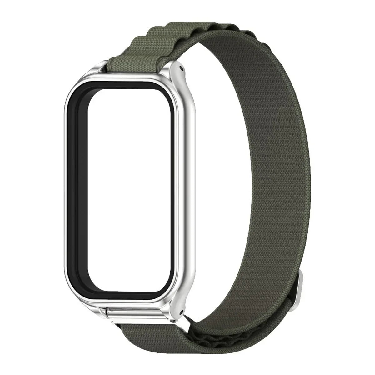 For Redmi Band 2 Strap Nylon Loop Bracelet for Xiaomi Redmi Smart Band 2 Correa Smart Watch Wrist Belt Accessories Qme GrS For Mi Band 8 Active