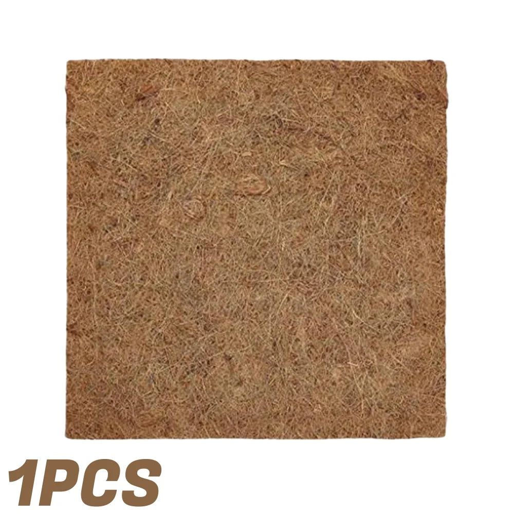 Chicken Nesting Pads Natural Eco-Friendly Coconut Coir & Palm Hens Bedding Mats Reusable Chicken Nesting Mats for Egg Laying Qme 1pcs 30x30cm