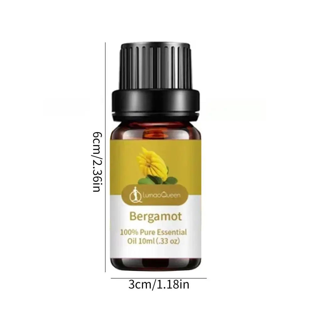 Organic Essential Oil Aromatherapy Oils Bergamot Sandalwood Qme bergamot 10ml China Mainland