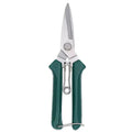 Straight Head Pruning Shears Non-slip Handlestainless Steel Outils Qme green