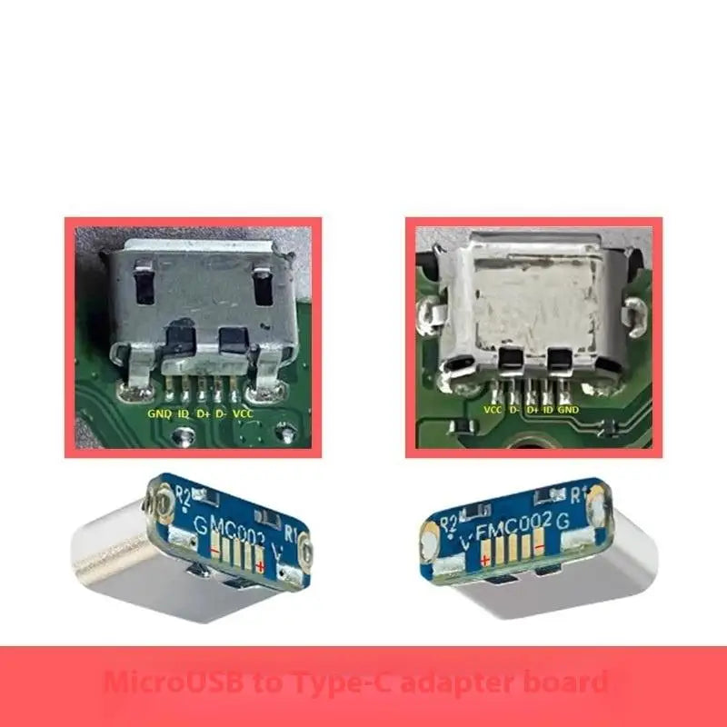 Charging Port PCB Soldering DIY Repair Adapter USB Connector C Female Qme