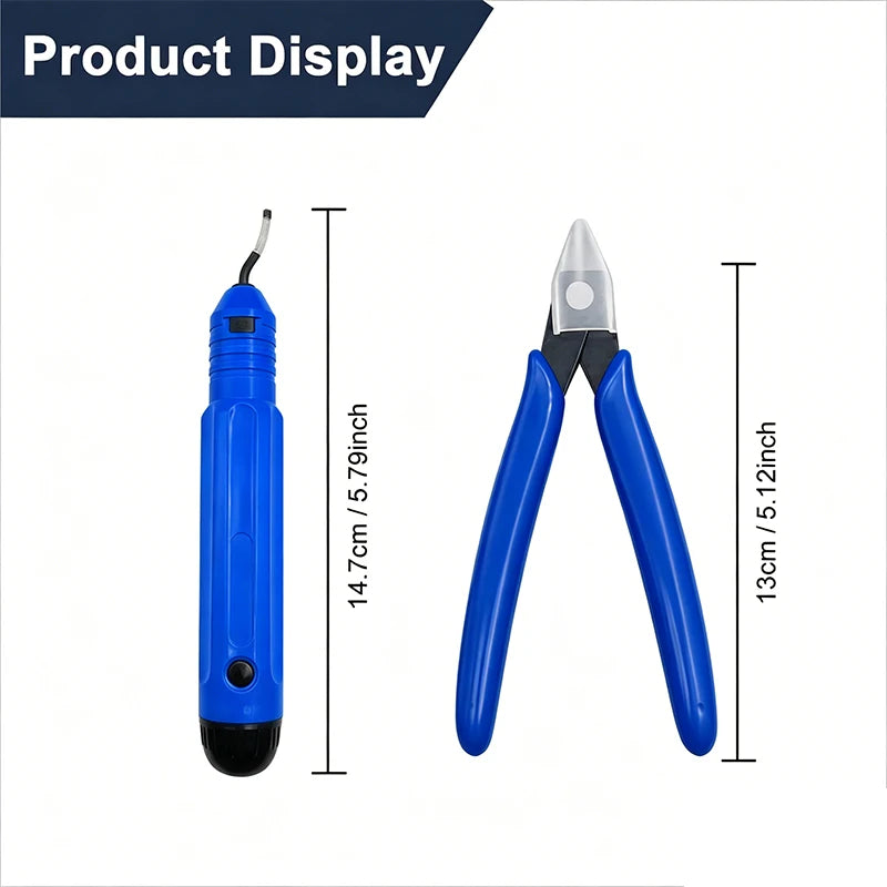 3D Printing Tool Deburring Knife Diagonal Pliers for PLA/PETG Materials Rotating Deburring Blade 3D Printer Parts DIY Tools Qme