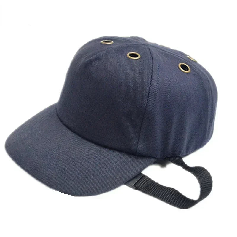 Head Protection Crash Helmet for Work Safety and Repair, Baseball Cap Style Qme