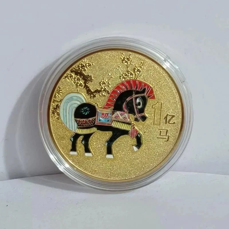Collectible Decoration Lucky Coin Charms Challenge Metal Crafts Qme A2