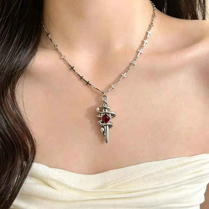 Adjustable Pendant Necklace Exquisite Fairy Design Tarnish Resistant for Women Daily Wear Cocktail Party Holiday Gifts Qme A6
