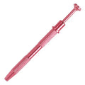 1Pc Four Claws Beads Holder Pick-up Tool Diamond Gems Prong Holder Tweezer Catcher Grabber Body Piercing Sprinkle Pen Tool Qme 12cm-Pink