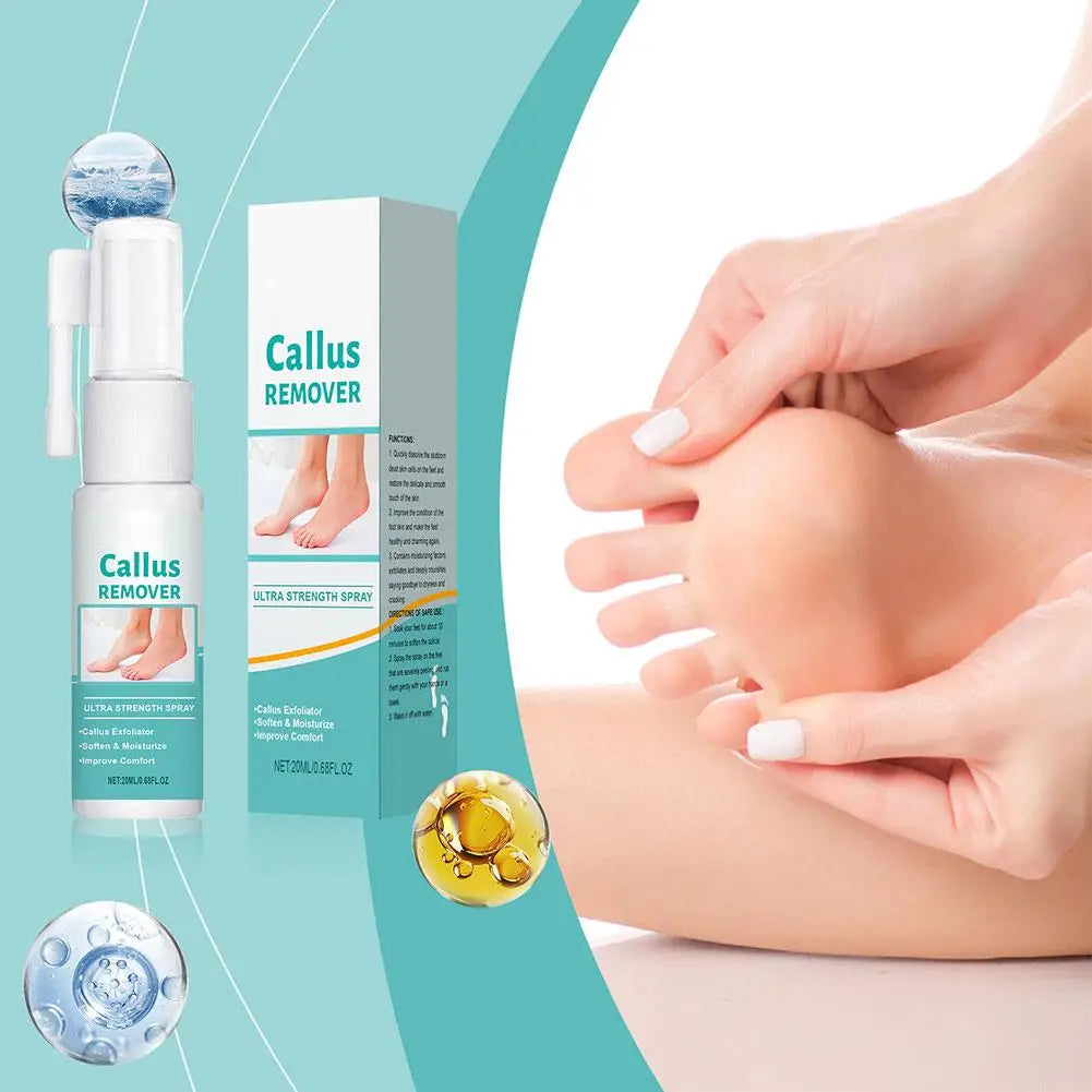 Foot Peeling Spray Callus Remover Moisturizing Nourishing Exfoliator Qme