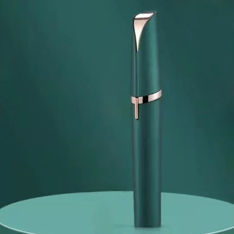 Flawless Eyebrow Female Hair Remover Electric Shaver Can Instantly Qme Green
