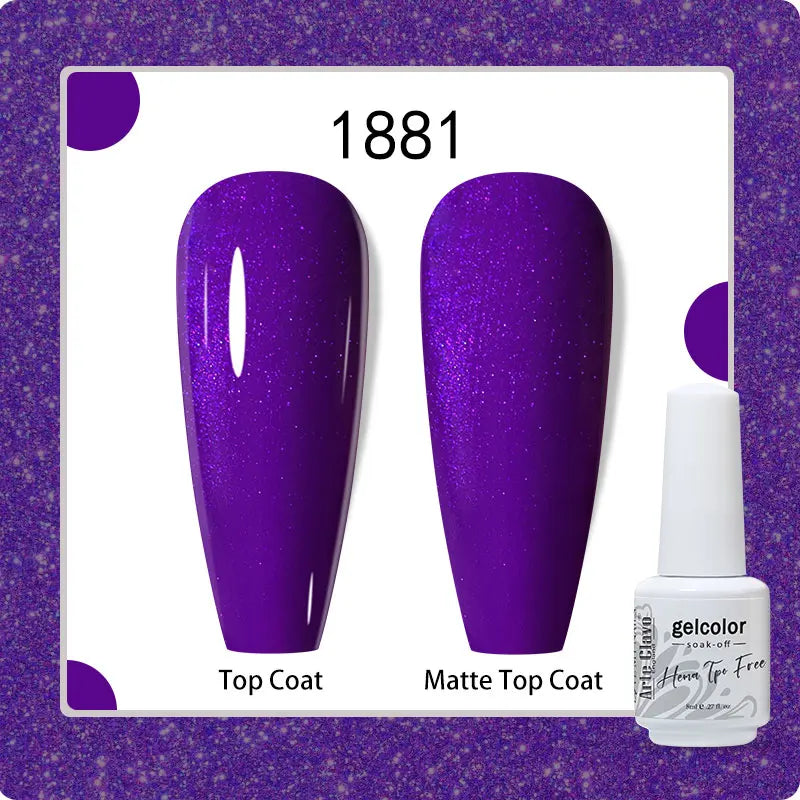 Arte Clavo HEMA TPO White Bottle 180 Colors Series Semi-permanent Gel