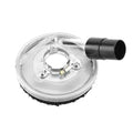 80-125mm Clear Dust Shroud for Angle Grinder Vacuum Cover Dry Grinding Dust Collection Guard Concrete Grinding Tool Qme Other