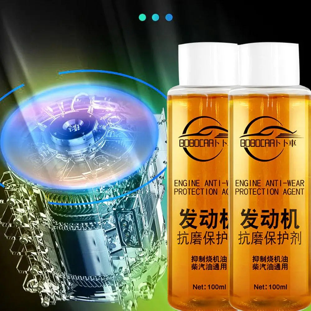 Engine Anti-Wear Protective Agent Noise Reduction Jitter Engine Cylinder Repair Agent Additive Oil Liquid Additive Car Supplies Qme