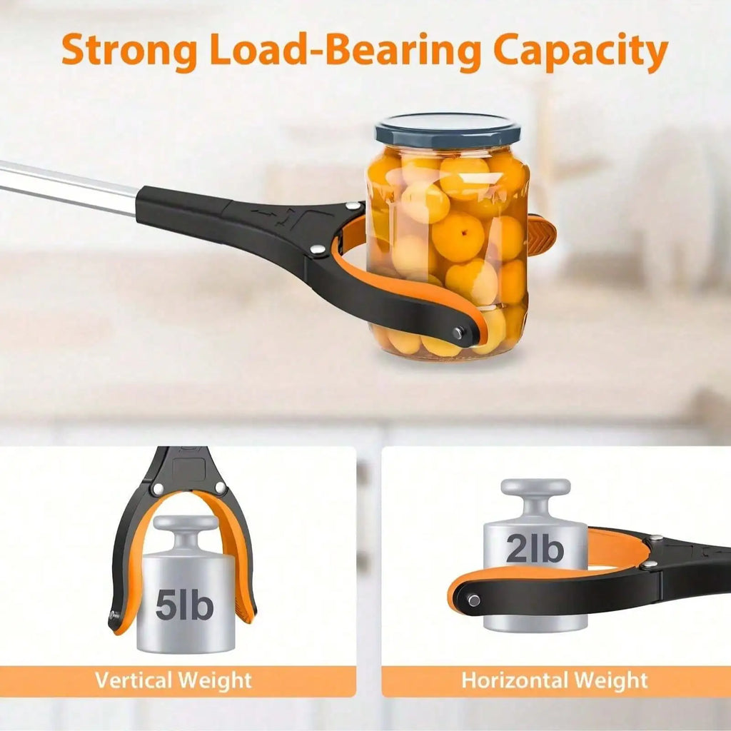 1 Foldable Elderly Grasping Tool Lightweight Extendable 360 Rotating Qme