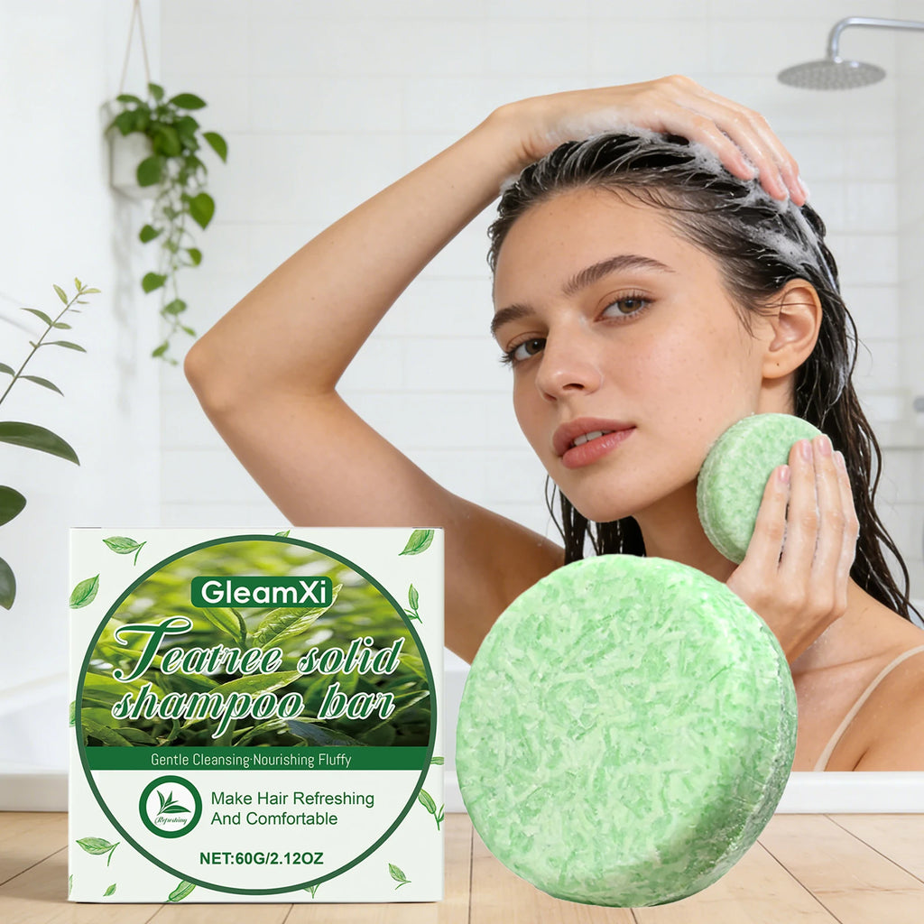 Solid Hair Soap Deep Cleaning Anti Dandruff Oil Control Soothing Qme