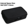 3-size Large Capacity Tools Bag Electric Drilling Tool Shockproof Bag Portable Outdoor Electrician Hardware Tool Waterproof Bag Qme Black - XL