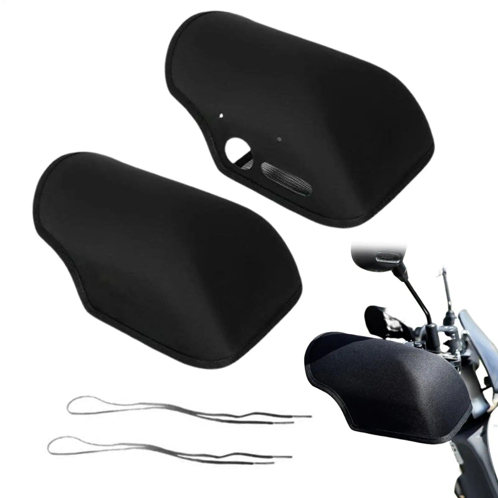 Handlebar Muffs Electric Vehicle Sun Protection Gloves Mittens Waterproof Windproof Grip Accessories Sun Protection Hand Covers Qme